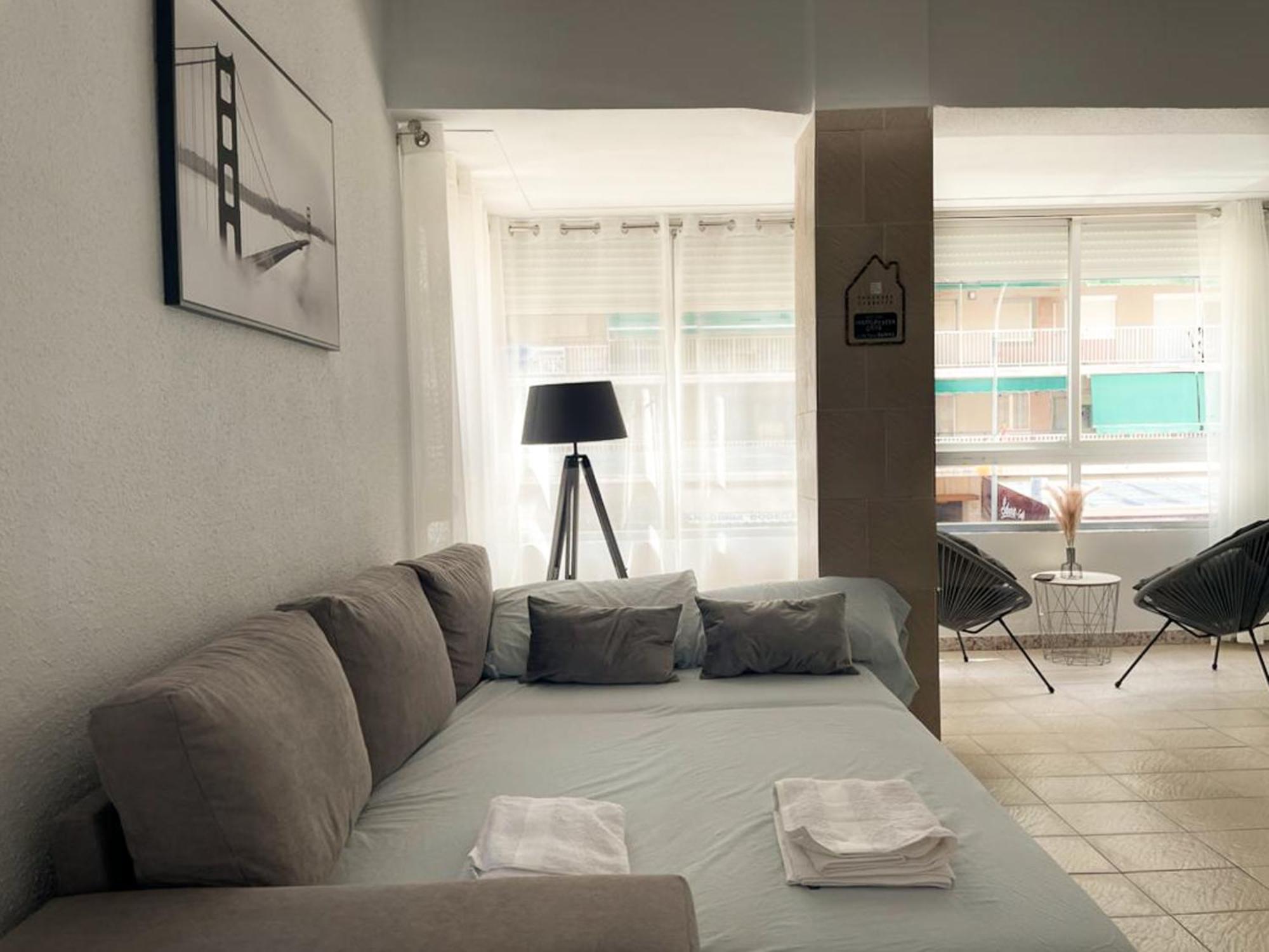 Apartamento A 100 Metros Playa San Antonio Cullera 1-8 Personas Dış mekan fotoğraf